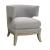 Dominic Barrel Back Fabric Accent Chair