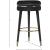 Coral Velvet Swivel Bar Stool