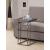 Pedro Expandable Wood Top Accent Table with Metal Base
