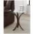 Edgar Tempered Glass Round Accent Table