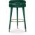 Coral Velvet Swivel Bar Stool