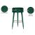 Coral Velvet Swivel Bar Stool