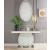 Nysa 90320 Mirrored/Faux Crystals Console Table
