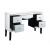 Ratana 90328 Mirrored Vanity Desk