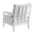 Blanchett Fabric Accent Chair with Spindle Frame