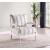 Blanchett Fabric Accent Chair with Spindle Frame
