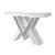 Noralie 90444 Mirrored/Faux Diamonds Console Table