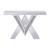 Noralie 90444 Mirrored/Faux Diamonds Console Table