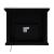 Noralie 90455 Mirror/Faux Diamonds LED Fireplace w/ Adjustable Temperature & Timer