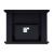 Nowles 90457 Mirror/Faux Diamonds LED Fireplace w/ Adjustable Temperature & Timer