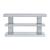 Nysa 90460 Mirrored/Faux Crystals Console Table