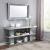 Noralie 90462 Mirrored/Faux Diamonds Console Table