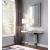 Noralie 90475 Mirrored/Faux Diamonds Console Table