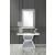 Noralie 90497 Mirrored/Faux Diamonds Console Table