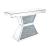 Noralie 90497 Mirrored/Faux Diamonds Console Table