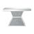 Noralie 90497 Mirrored/Faux Diamonds Console Table