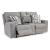 Biscoe Polyester Power Reclining Loveseat w/Console