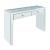 Noralie 90507 Mirrored/Faux Diamonds Console Table
