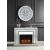 Noralie 90523 Mirror/Faux Diamonds LED Fireplace w/ Adjustable Temperature & Timer