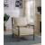 Blanchett Fabric Accent Chair with Spindle Frame