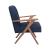 Cheryl Fabric Accent Chair with Wooden Arms