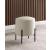 Basye Round Faux Sheep Fur Ottoman