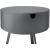 Bali 1-Drawer Metal Side Table/Nightstand