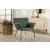 Davina Fabric Flared Arms Accent Chair