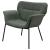 Davina Fabric Flared Arms Accent Chair