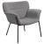 Davina Fabric Flared Arms Accent Chair