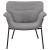 Davina Fabric Flared Arms Accent Chair