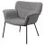 Davina Fabric Flared Arms Accent Chair