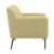 Darlene Fabric Tight Back Accent Chair