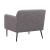 Darlene Fabric Tight Back Accent Chair