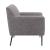 Darlene Fabric Tight Back Accent Chair