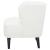 Alonzo Faux Fur Track Arms Accent Chair