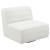 Cobie Fabric Swivel Armless Chair