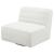 Cobie Fabric Swivel Armless Chair