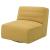 Cobie Fabric Swivel Armless Chair