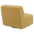 Cobie Fabric Swivel Armless Chair