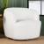 Hudson Faux Fux Swivel Chair