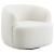 Hudson Faux Fux Swivel Chair