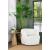 Hudson Faux Fux Swivel Chair