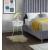 Bali 1-Drawer Metal Side Table/Nightstand