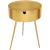 Bali 1-Drawer Metal Side Table/Nightstand
