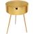 Bali 1-Drawer Metal Side Table/Nightstand
