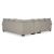 Claireah 3-Piece Polyester L-Shaped Sectional Sofa