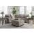 Claireah 2-Piece Polyester L-Shaped Sectional Sofa