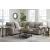 Claireah 2-Piece Polyester L-Shaped Sectional Sofa