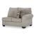 Claireah 3-Piece Polyester L-Shaped Sectional Sofa